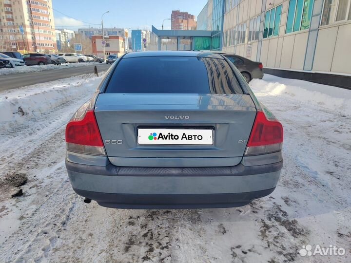 Volvo S60 2.4 AT, 2003, 248 200 км