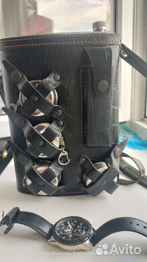 Сумка натуральная кожа для охотников