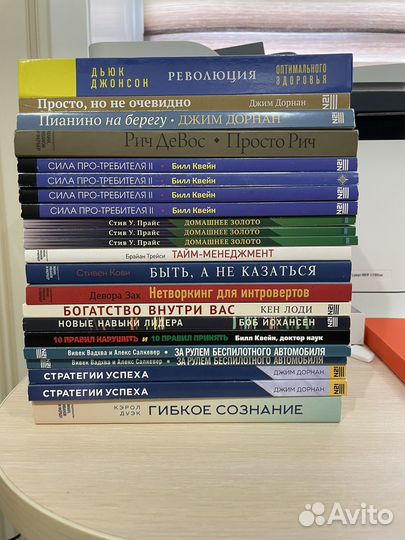 Книги по саморазвитию и бизнесу