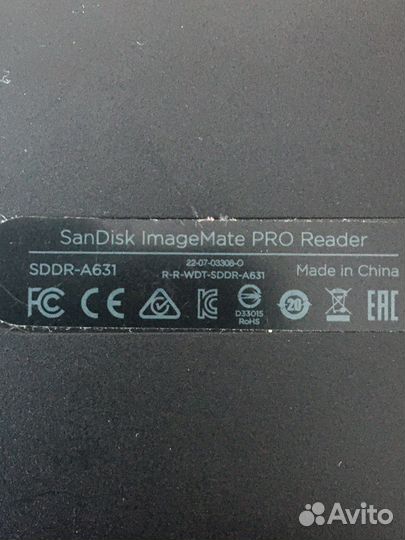 Картридер SanDisk ImageMate PRO USB-C 3.0