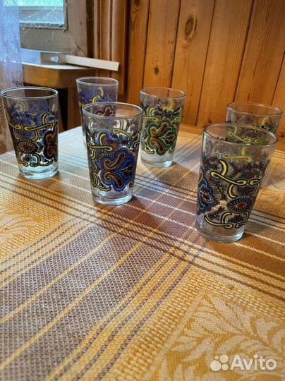 Стаканы расписные