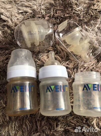 Бутылочки avent