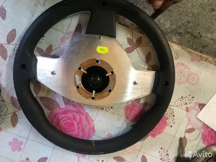 Спортивный руль на ваз