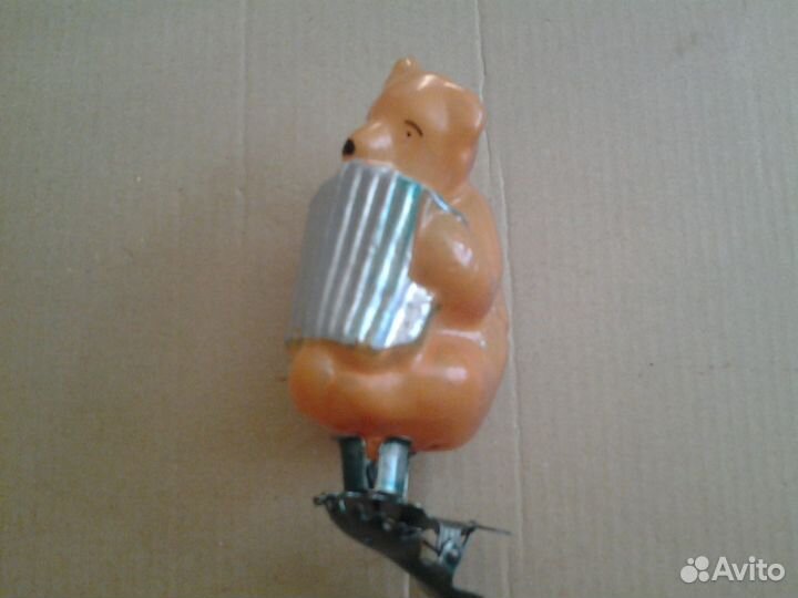 Елочная игрушка на прищепке