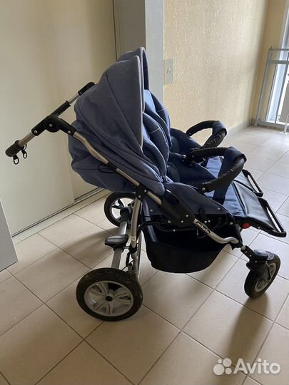 Коляска для двойни 2 в 1 Mikado duet lux