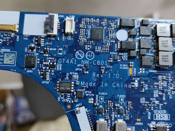 Материнская плата Lenovo nm-c801