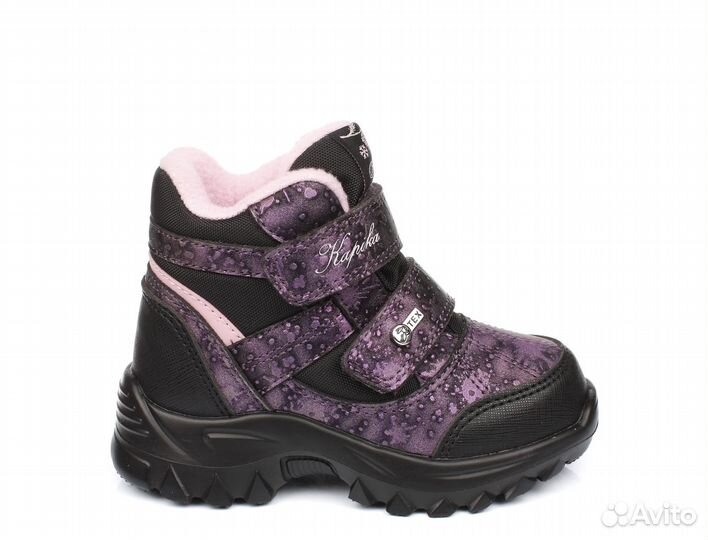Ботинки зимние Kapika (Фиолетовый, Девочка, 28 / 18 см)