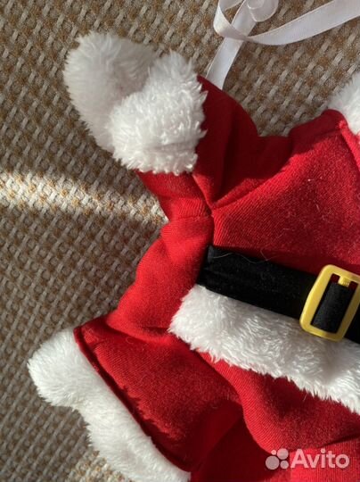 Новогодний костюм для кошки