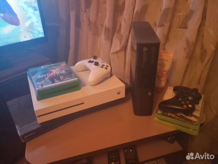 Xbox one s, xbox 360