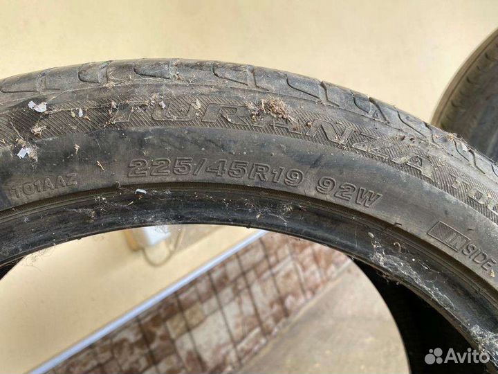 Bridgestone Turanza AR20 12.00/9.5 R19