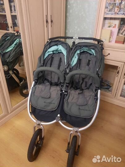 Bumbleride indie twin коляска для двойни