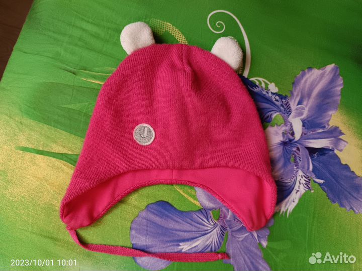 Шарф манишка, шапка