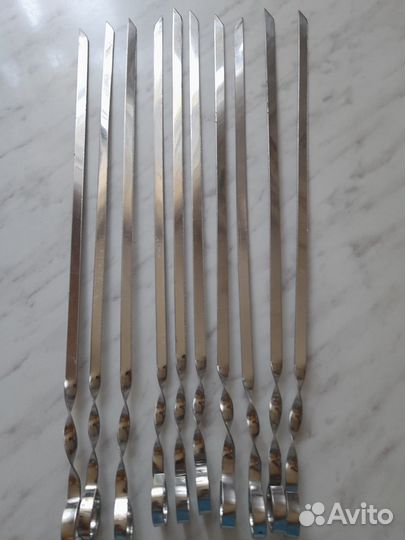 Шампуры для шашлыка в чехле