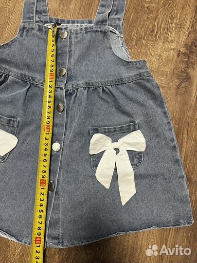 Джинсовый сарафан