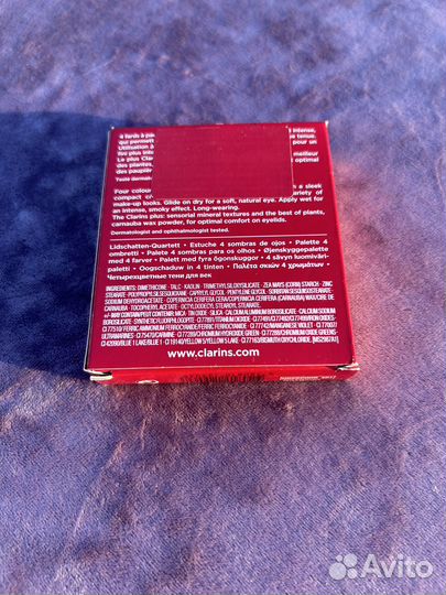 Тени для век clarins