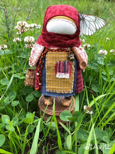 Авторская кукла, русская народная тряпичная кукла