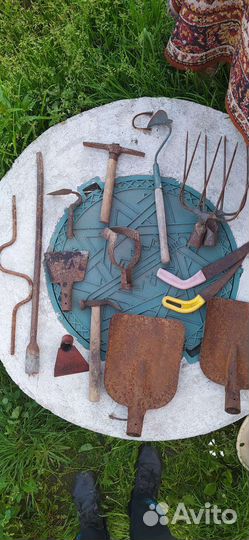 Лопаты, грабли, тяпки, пилки, ледорубы СССР