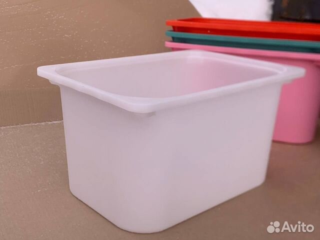 Контейнер белый Труфаст, 42x30x23 см. IKEA. Новый
