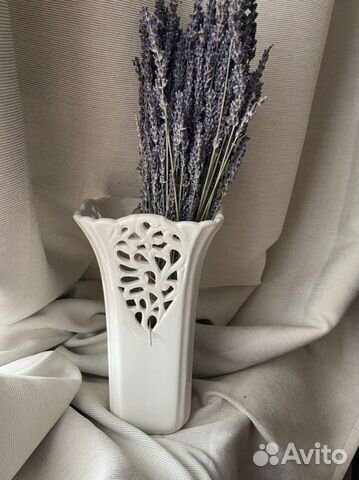 Ваза белая «ажур»