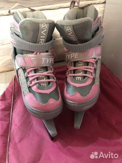 Коньки детские раздвижные