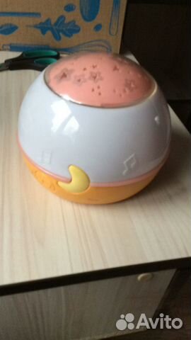 Светильник музыкальный детский ночник Chicco