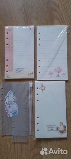 Ежедневник планер А6 и сменные блоки листы