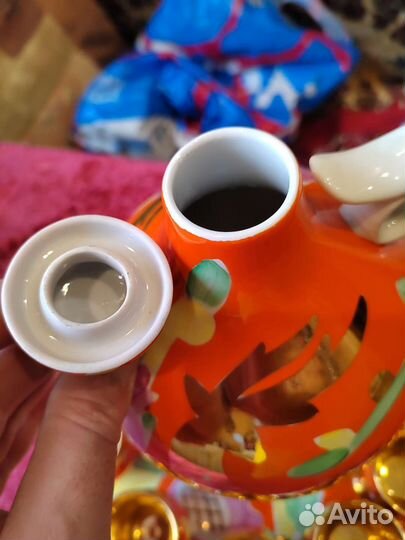 Ликёрный набор Золотой олень 1986 г. Дулёво