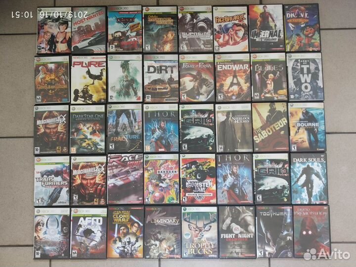 Игры и Диски для игровой приставки X-BOX 360