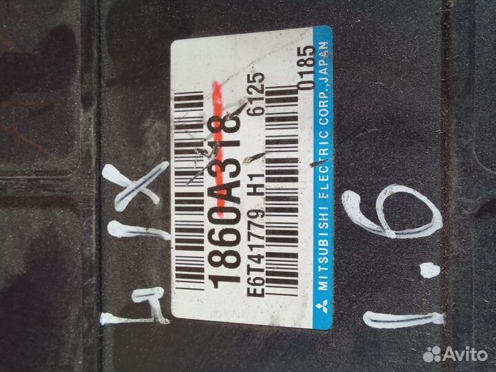 Блок управления двигателем для Mitsubishi Lancer 9