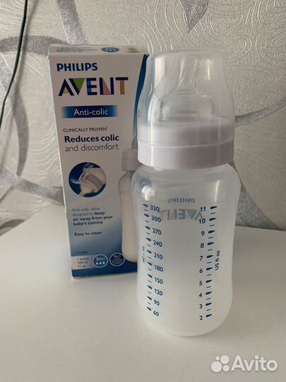 Бутылочки для кормления avent
