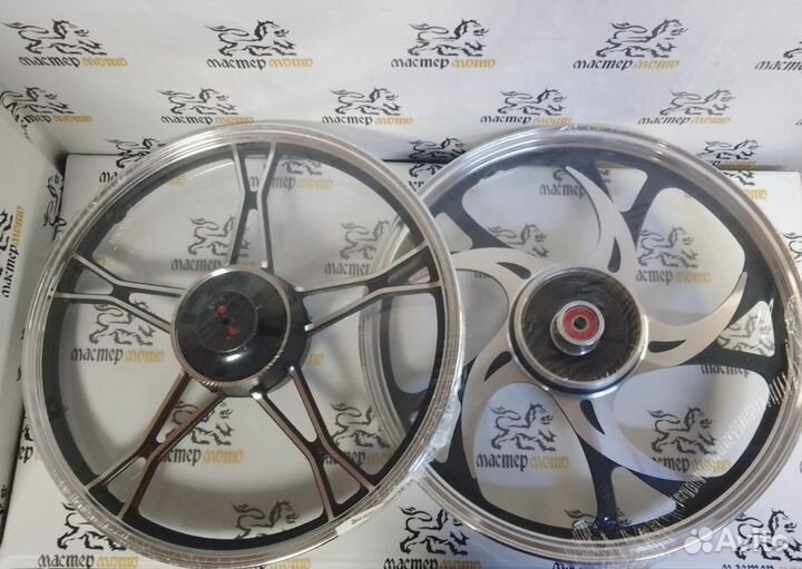 Диск литой задний для мопеда Alpha тюнинг