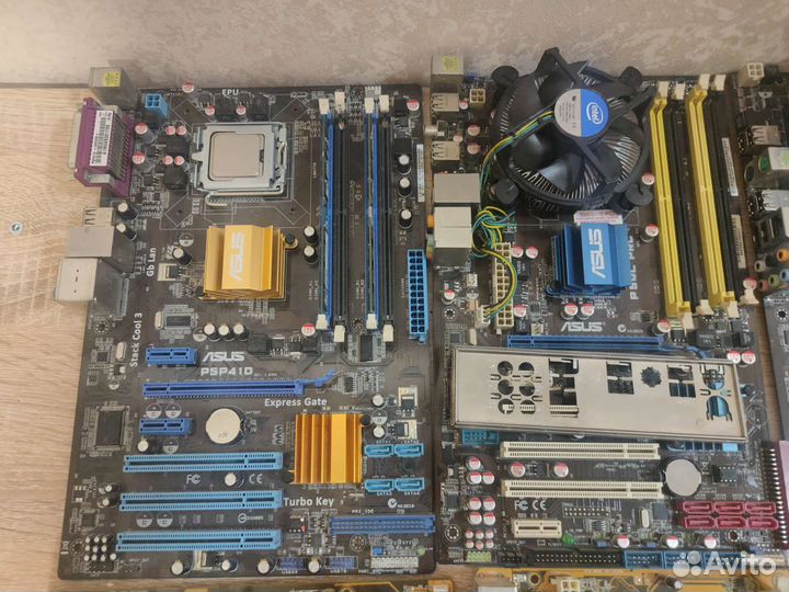 Материнские платы 775 и ам2