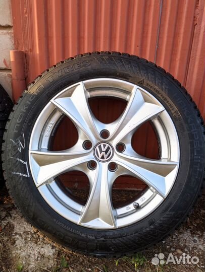 Шины с дисками 185/60 R15 Nokian Hakkapeliitta 10p