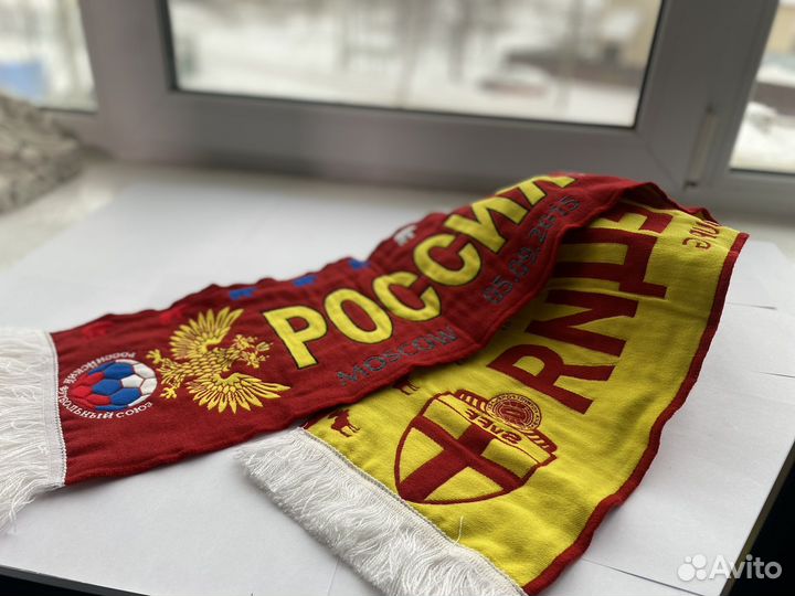 Футбольный шарф матчевый