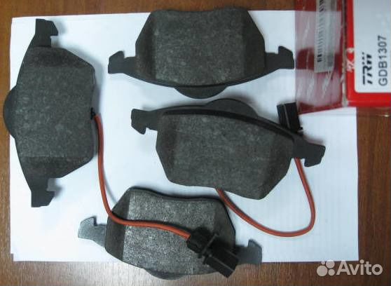 Колодки передние к-кт Passat B5 Golf 4 1.8T/2.8V6