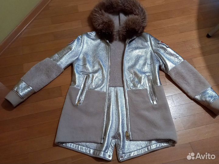Куртка парка женская натуральная 46-48
