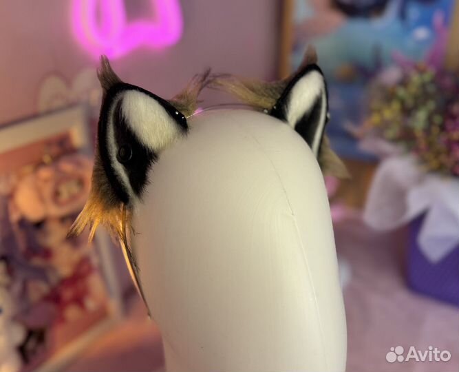 Продам ушки кошки/рыси много разных