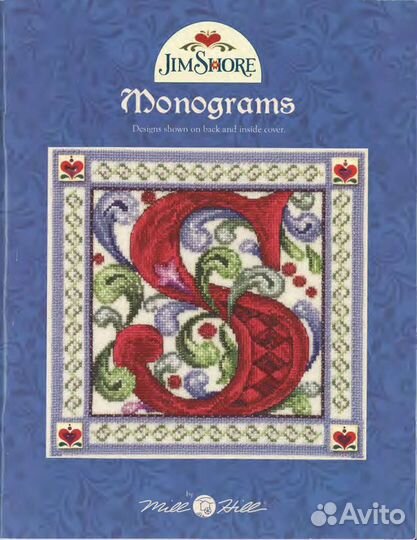 Много схем для вышивания Mill Hill