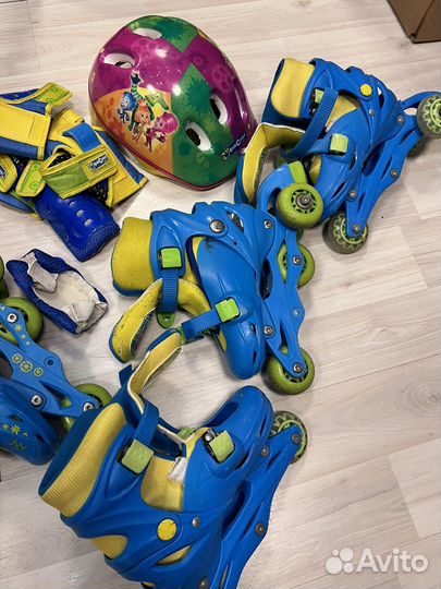 Детские ролики и защита