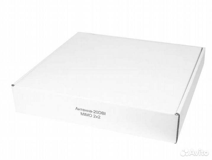 Широкополосная mimo антенна 3G / 4G на 20 дБ