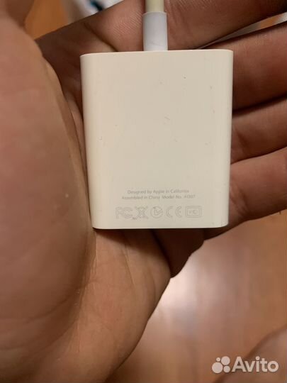 Переходник apple VGA miniDisplayPort A1307