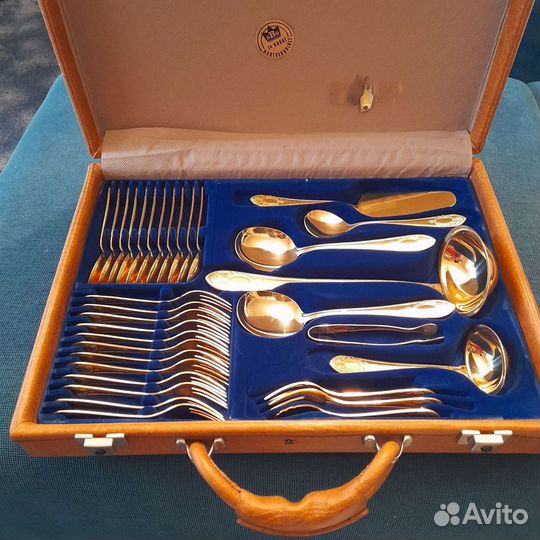 Комплект Золинген Глубокая позолота Оригинал 70 пр