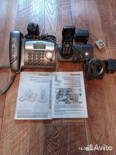 Циф-ой беспроводной телефон Panasonic KX-TCD530RU