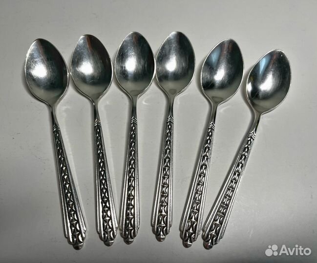 Ложки чайные мельхиор СССР винтаж