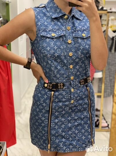 Louis vuitton сарафан xs s