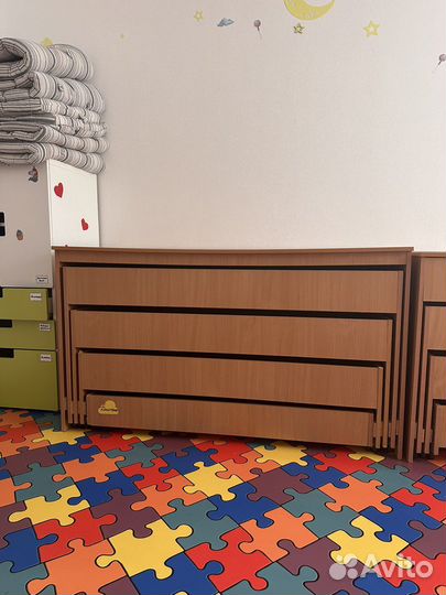 Кровать четырех ярусная для детского сада