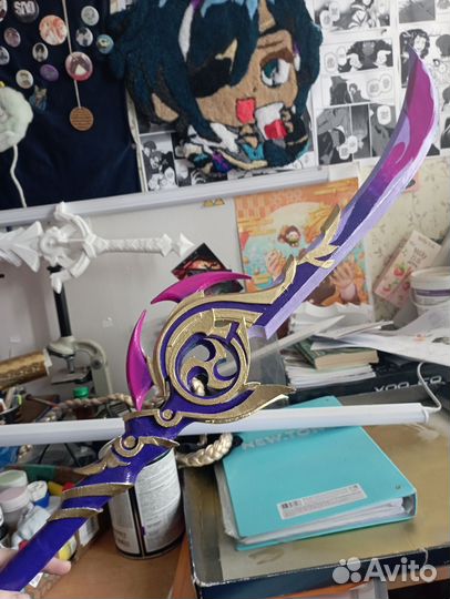 Копьë Сияющая Жатва к косплею Сëгун Райден