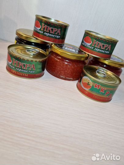 Икра красная/черная