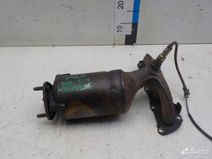 Б/У Коллектор выпускной с катализатором Volkswagen