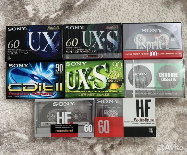 Аудиокассеты sony